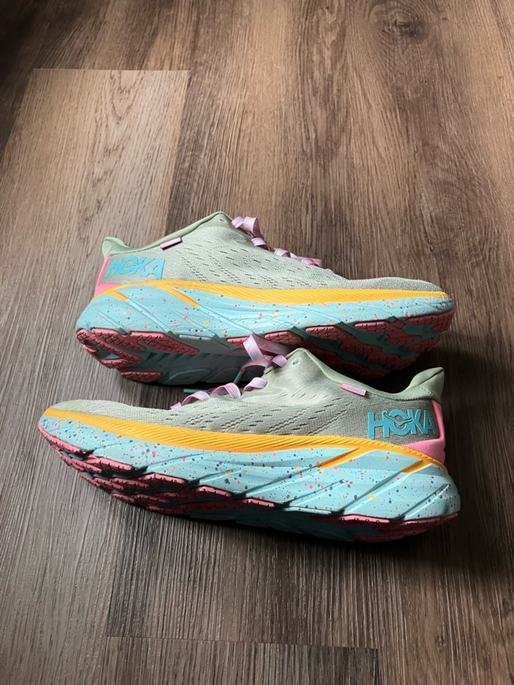 Hoka X Free People Movement Clifton 8 Athletic Shoes - Picture 6 of 8